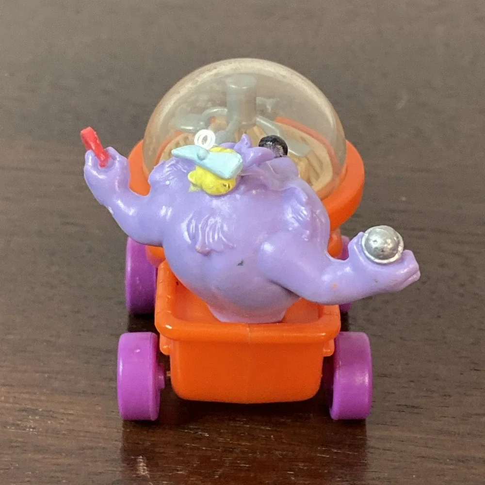 1992 McDonald's Happy Meal Toy Tiny Toon Wacky Rollers Dizzy Devil Warner Bros